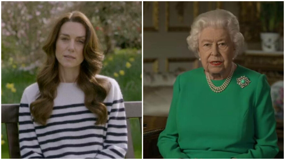 Simbolul secret din clipul în care prințesa Kate anunță că are cancer. Trucul a fost folosit chiar de regina Elisabeta a II-a - Imaginea 18
