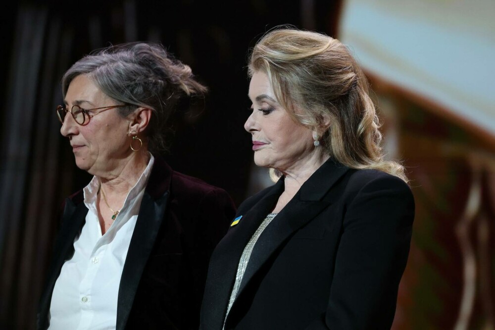 Catherine Deneuve a dedicat Ucrainei cea de-a 50-a ediţie a Premiilor César. FOTO&VIDEO - Imaginea 4