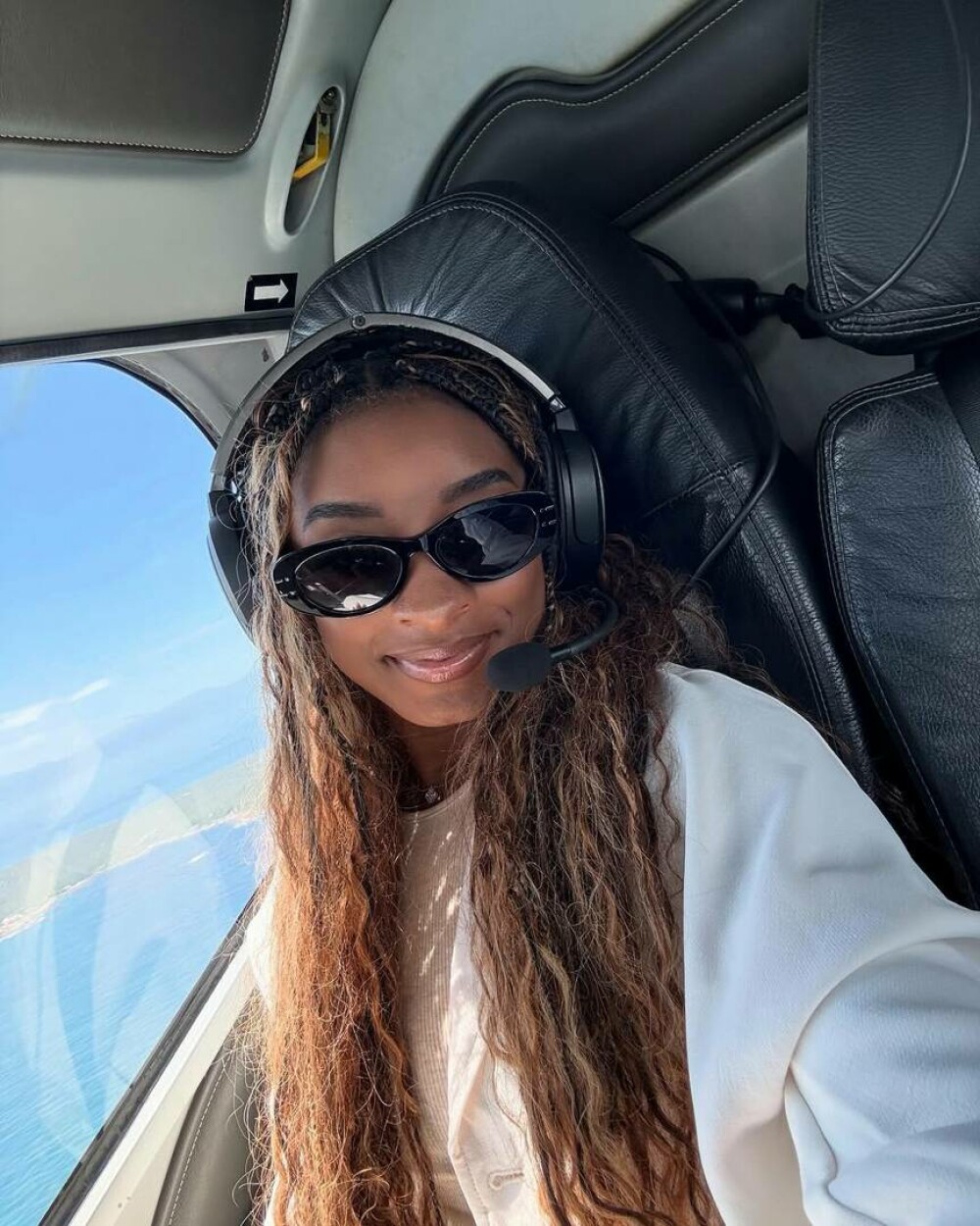 Simone Biles și Jonathan Owens, lună de miere în Africa de Sud. Imagini inedite cu animale sălbatice. FOTO - Imaginea 1