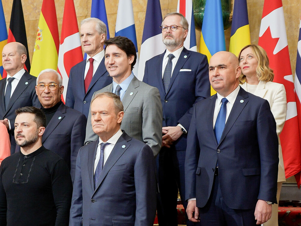 Cei ”4 pași necesari pentru a ajuta Ucraina”. Anunțul premierului Marii Britanii, după summit-ul cu liderii europeni - Imaginea 7