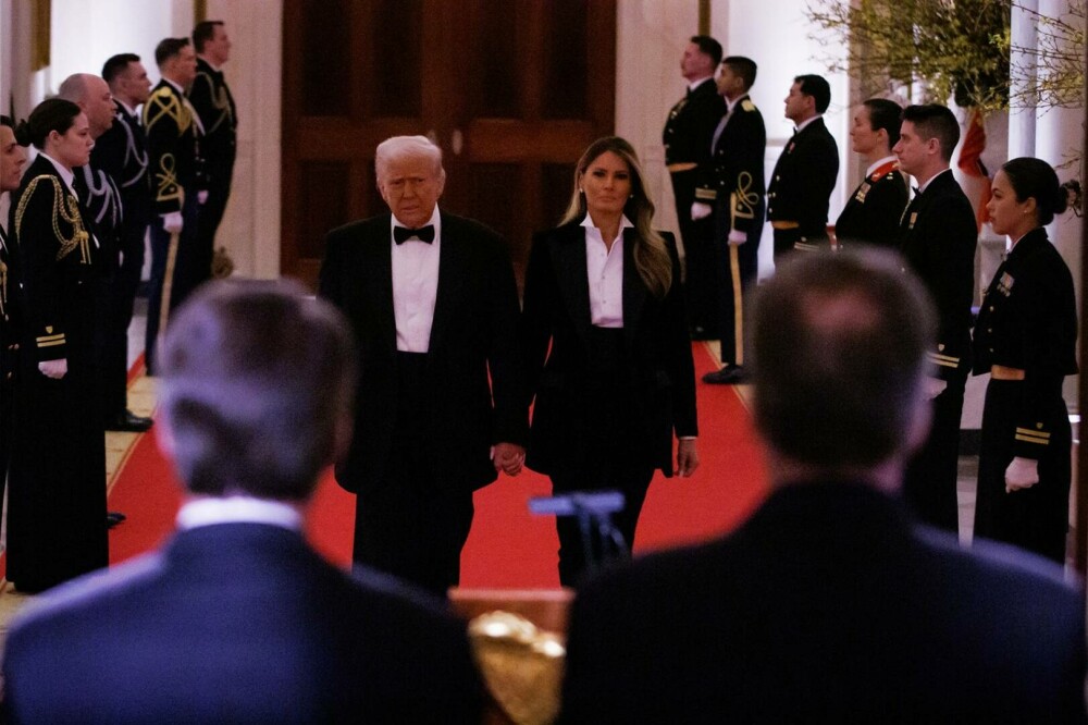 Melania Trump, discurs public rar în calitate de Primă Doamnă a SUA. Promovează o lege împotriva pornografiei din răzbunare - Imaginea 6