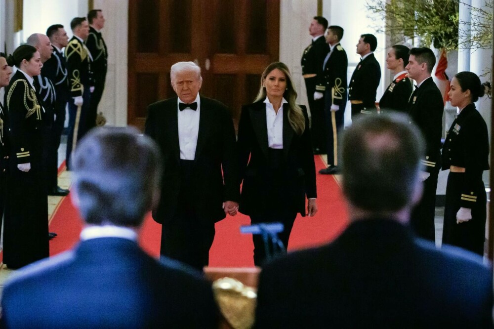 Melania Trump, discurs public rar în calitate de Primă Doamnă a SUA. Promovează o lege împotriva pornografiei din răzbunare - Imaginea 8