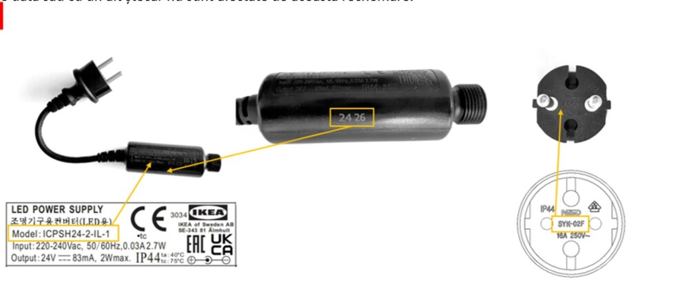 IKEA recheamă de urgență mai multe ghirlande luminoase și lămpi cu leduri: Pericol de electrocutare. Lista produselor | FOTO - Imaginea 3