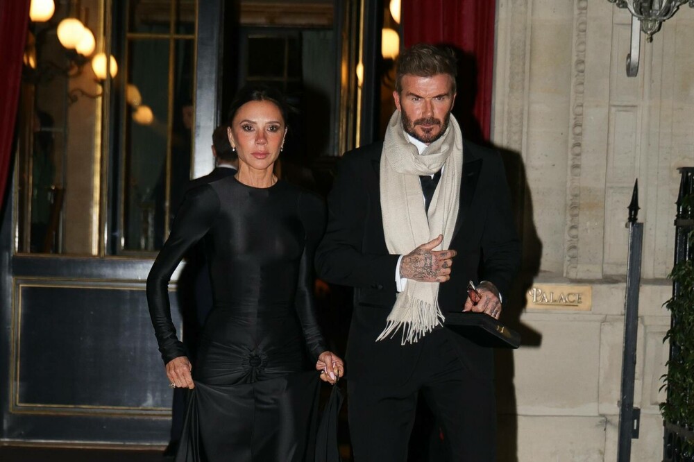 David Beckham și Victoria Beckham, plini de eleganță și rafinament, la Grand Fashion Dinner din Paris. FOTO - Imaginea 6