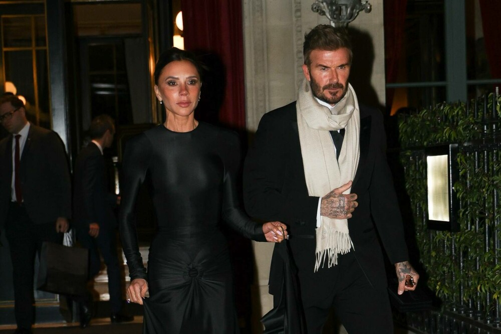 David Beckham și Victoria Beckham, plini de eleganță și rafinament, la Grand Fashion Dinner din Paris. FOTO - Imaginea 9