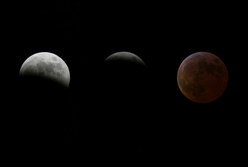 Eclipsă de Lună pe 14 martie 2025. Vezi eclipsa totală de Lună Sângerie în imagini - GALERIE FOTO - Imaginea 6