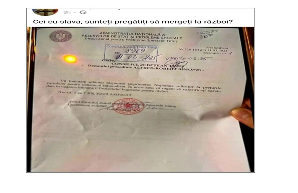 Fake news extrem de periculos, despre intrarea României în război. Explicații clare de la Guvern | FOTO - Imaginea 2