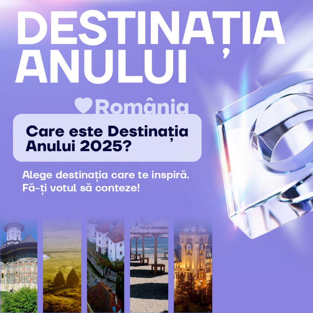 Românii au votat Destinația Anului 2025. Marii câștigători vor fi dezvăluiți pe 8 Aprilie la Sibiu, în Gala Destinația Anului - Imaginea 11