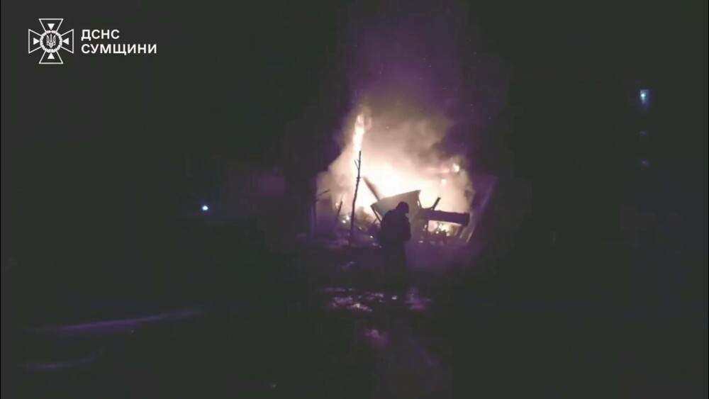 În timp ce purtau discuții de pace cu americanii, rușii au încercat să distrugă orașul natal al lui Volodimir Zelenski. VIDEO - Imaginea 7