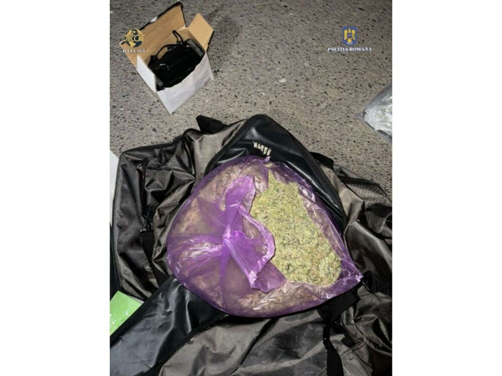 O persoană a fost reținută după ce a fost prinsă cu mai mulți saci de plastic în mașină. Ce au descoperit polițiștii. FOTO - Imaginea 1