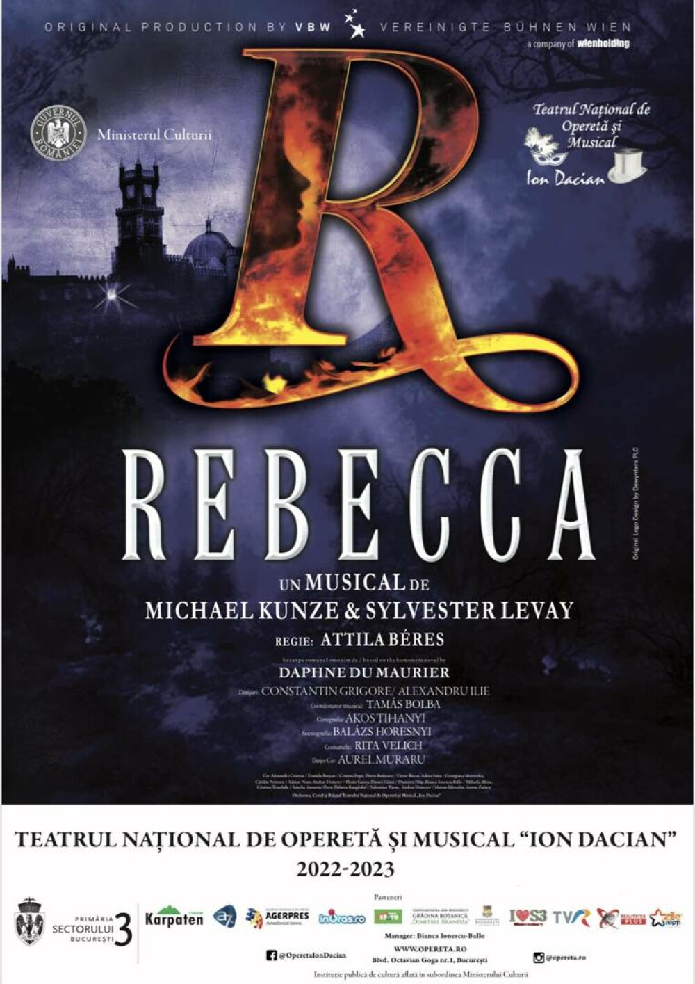 Celebrul musical ”Rebecca” se joacă din nou la Teatrul Naţional de Operetă şi Musical „Ion Dacian” - Imaginea 5
