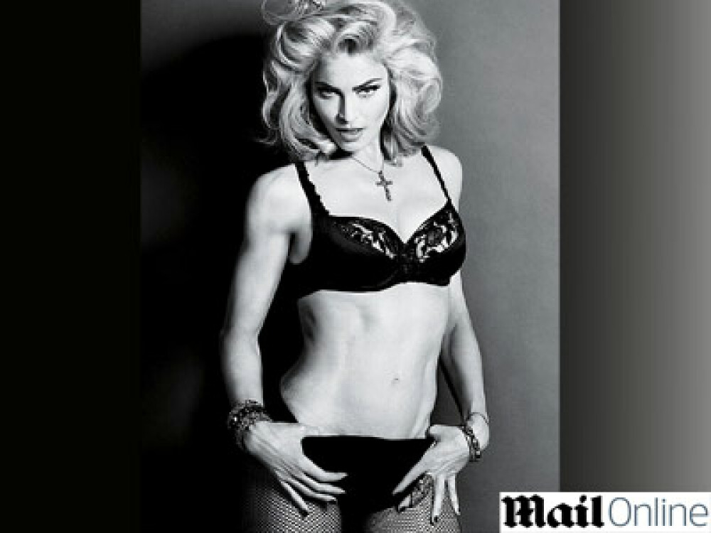 Madonna asa cum nu a mai fost vazuta! Fara pic de Photoshop - Imaginea 1