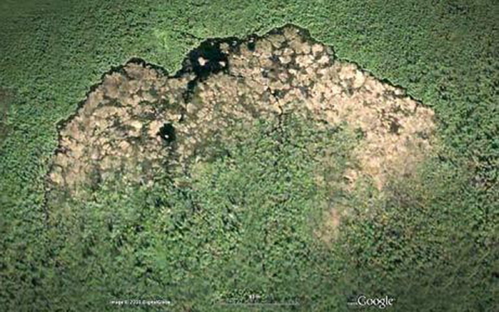 IMPRESIONANT! Un dig facut de castori poate fi vazut din satelit! - Imaginea 1