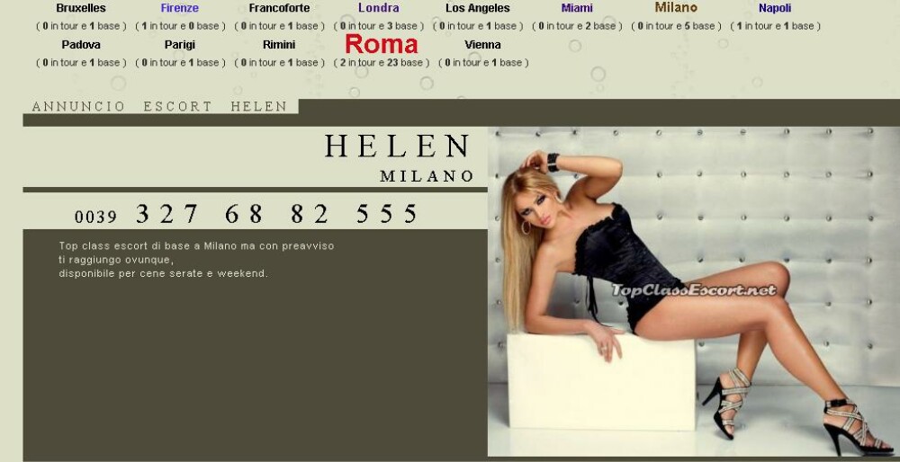 INCENDIAR! Bianca Dragusanu pe un site de dame de companie din Italia - Imaginea 1