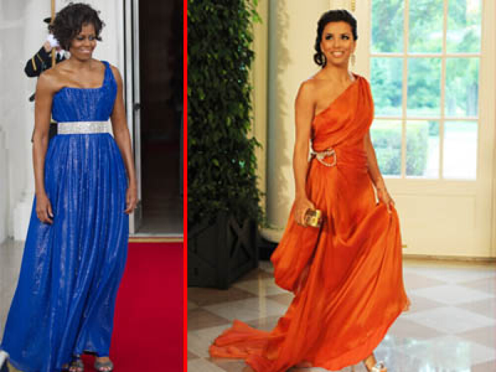 Eva Longoria si Michelle Obama au impresionat la dineul de la Casa Alba - Imaginea 1