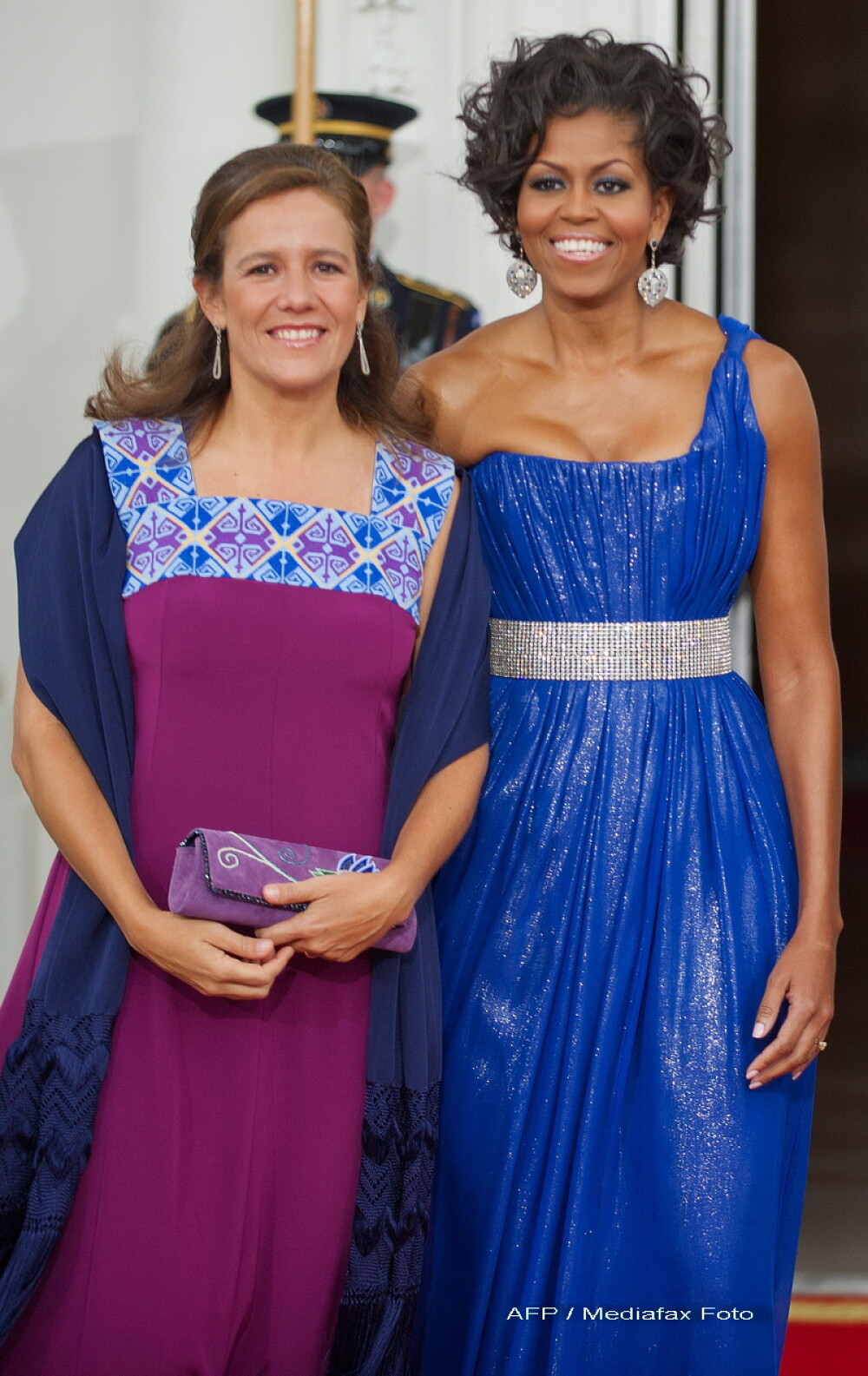 Eva Longoria si Michelle Obama au impresionat la dineul de la Casa Alba - Imaginea 9