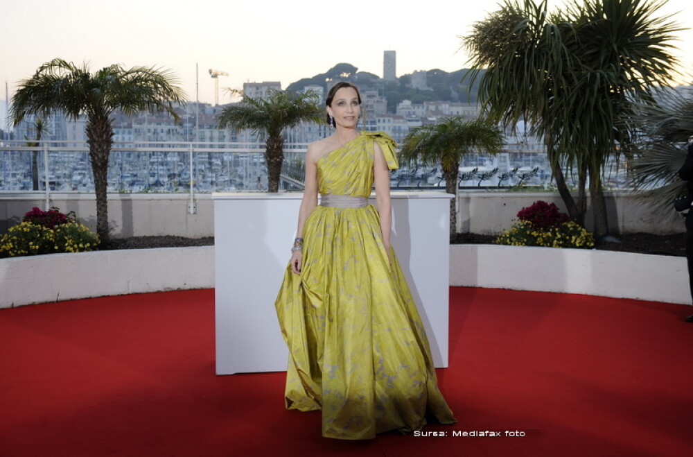 Salma Hayek a facut senzatie pe covorul rosu la Cannes! Vezi si alte tinute - Imaginea 6