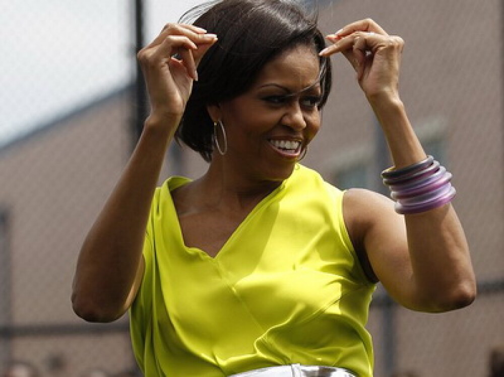 Una dintre cele mai puternice femei din lume implineste 50 de ani. Michelle Obama, mai populara decat sotul sau, presedintele - Imaginea 4