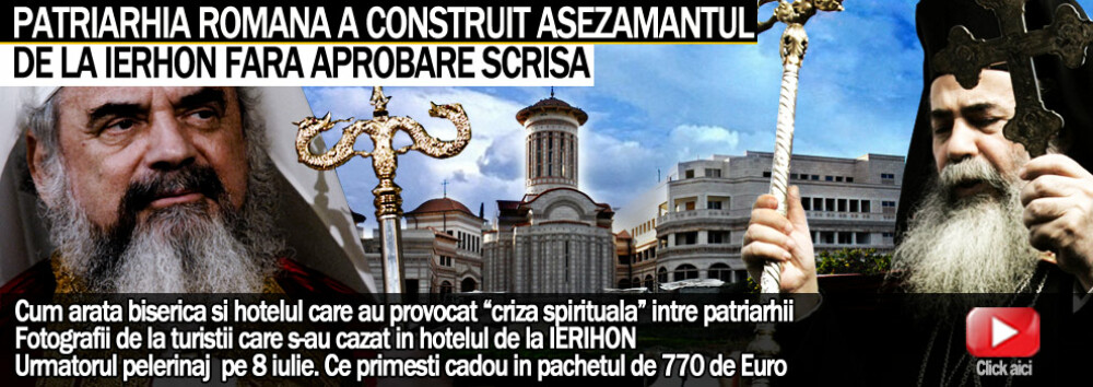 Patriarhia Romana a ridicat Asezamantul de la Ierihon fara aprobare scrisa - Imaginea 19