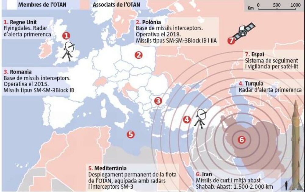 Harta scutului antiracheta: Cu ce tehnologii NATO vin Anglia, Turcia si Polonia alaturi de Romania - Imaginea 1