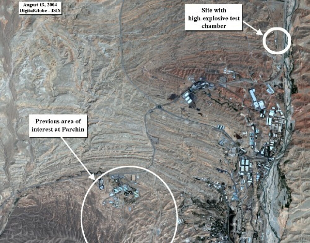 Imaginile prin satelit demonstreaza miscarile fara precedent ale Iranului privind armele nucleare - Imaginea 3