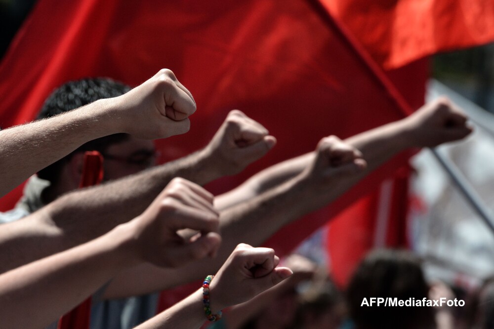 Ziua Muncii, marcata in Europa prin proteste fata de austeritate si somaj. GALERIE FOTO - Imaginea 2