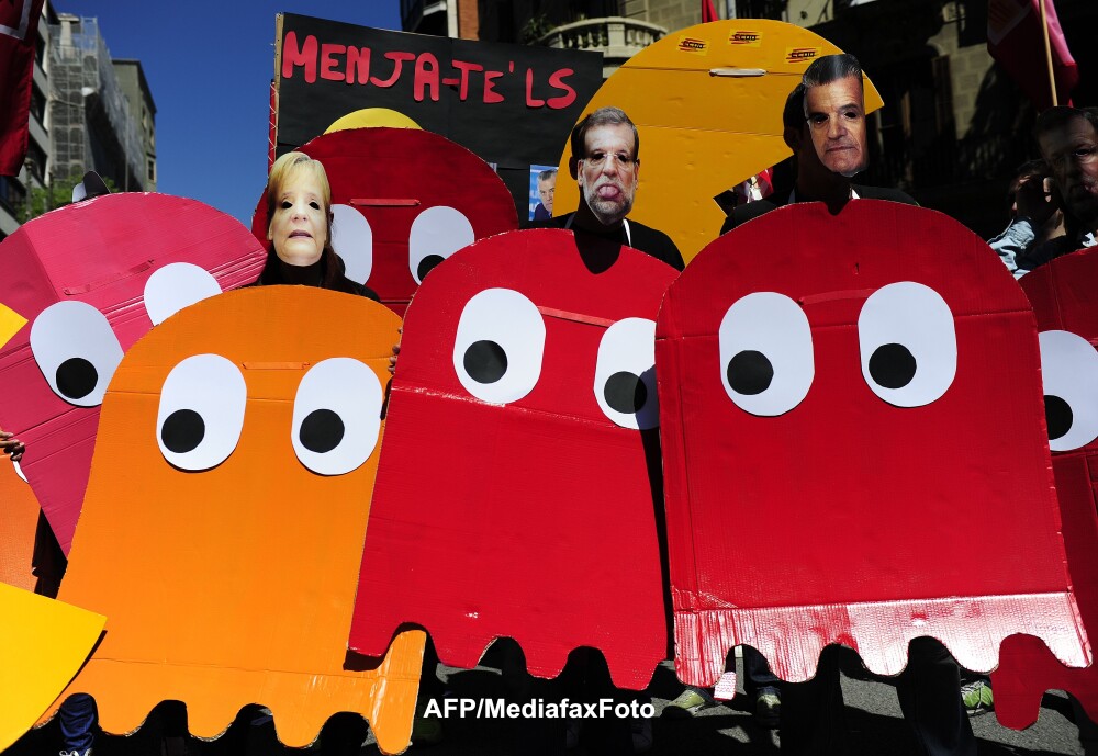 Ziua Muncii, marcata in Europa prin proteste fata de austeritate si somaj. GALERIE FOTO - Imaginea 3
