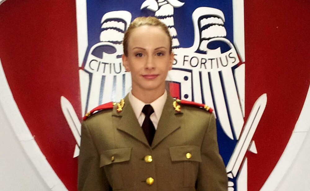 Gimnasta Sandra Izbasa a fost inaintata la gradul de locotenent, prin ordin al ministrului Apararii - Imaginea 1