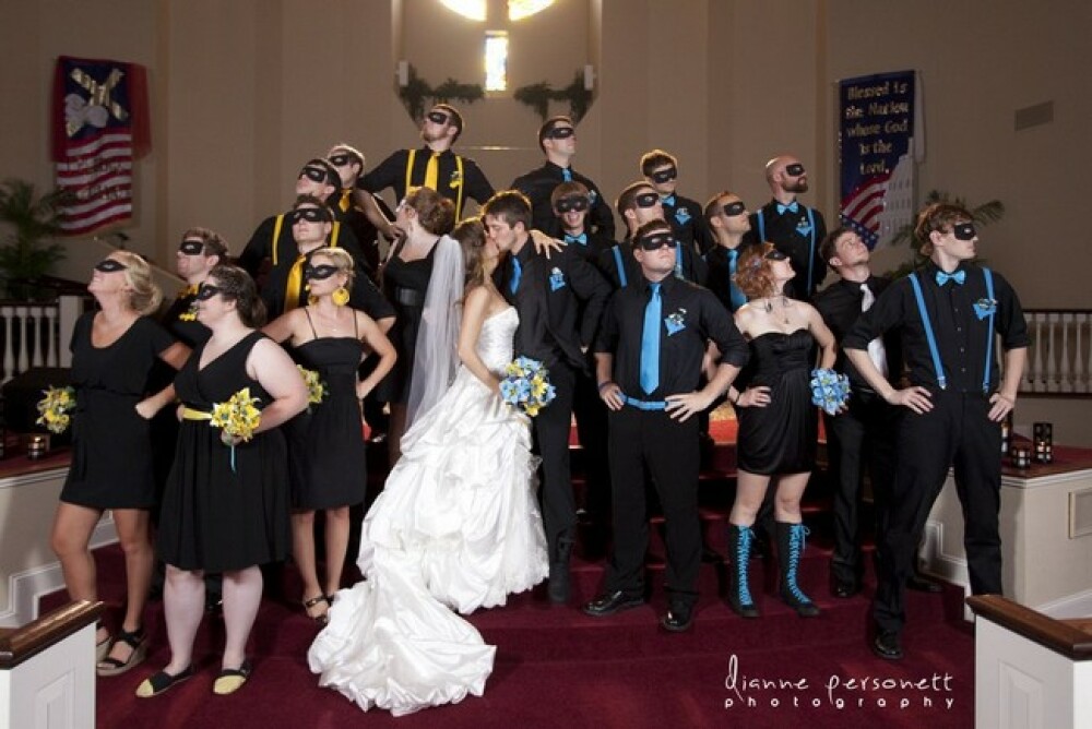 O nunta cum nu s-a mai vazut. Decizia luata de o mireasa a facut-o celebra pe internet. FOTO - Imaginea 3