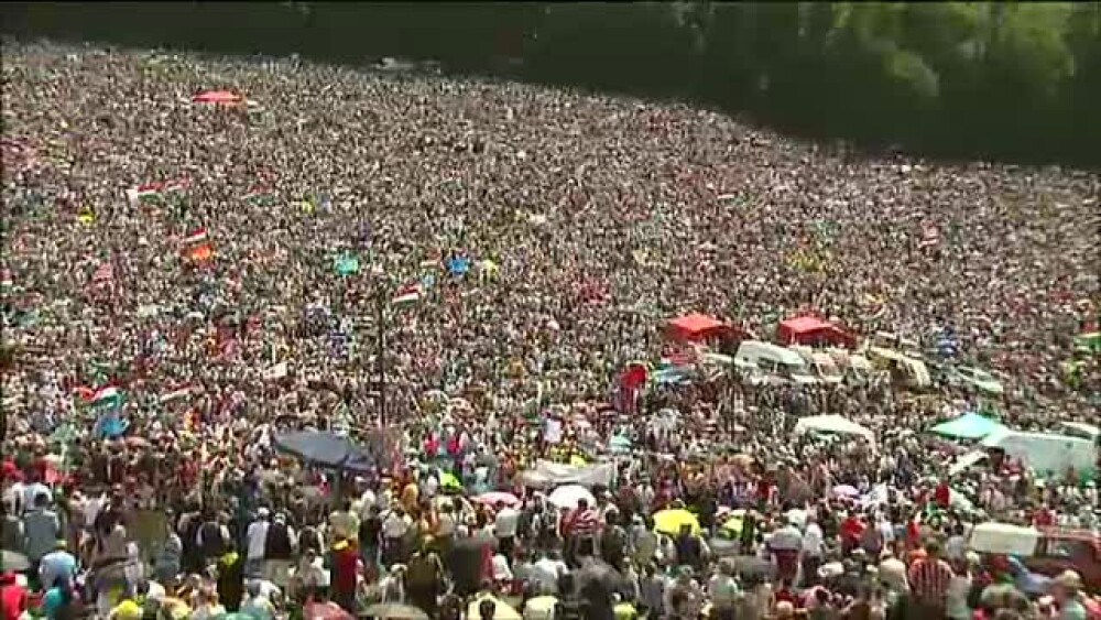 Pelerinaj impresionant in Harghita: 150.000 de oameni, dar nicio busculada sau macar o voce ridicata - Imaginea 3
