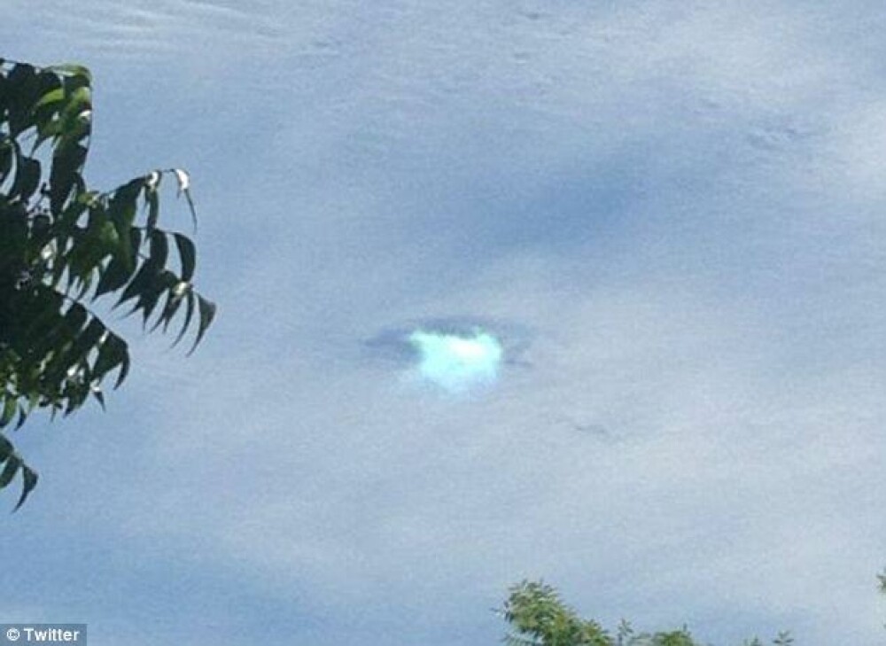 Imaginea bizara surprinsa pe cer, in California. Cum isi explica fenomenul utilizatorii de internet - Imaginea 1