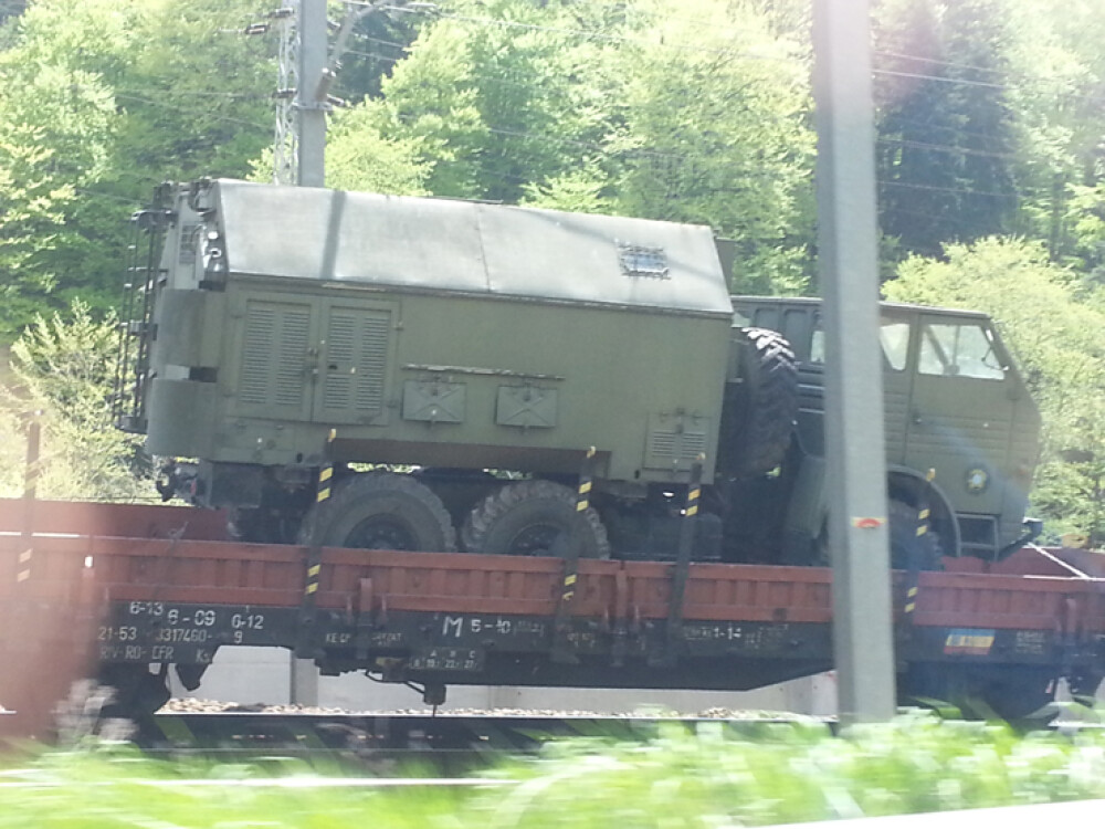 Transport militar romanesc pe Valea Prahovei. Ce legatura are cu conflictul Rusia-NATO - Imaginea 2