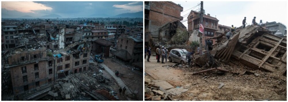 Cutremur in Nepal. Bilantul indica cel putin 66 de morti si peste 1.100 de raniti. Elicopter militar american, dat DISPARUT - Imaginea 2