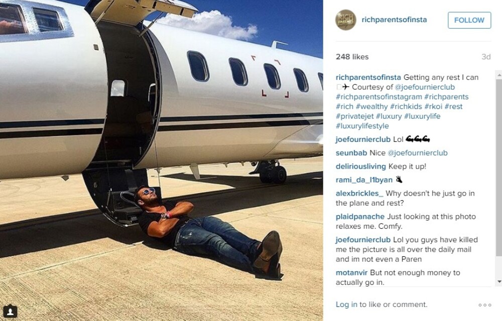 Viata luxoasa si aroganta a parintilor bogati de pe Instagram: 