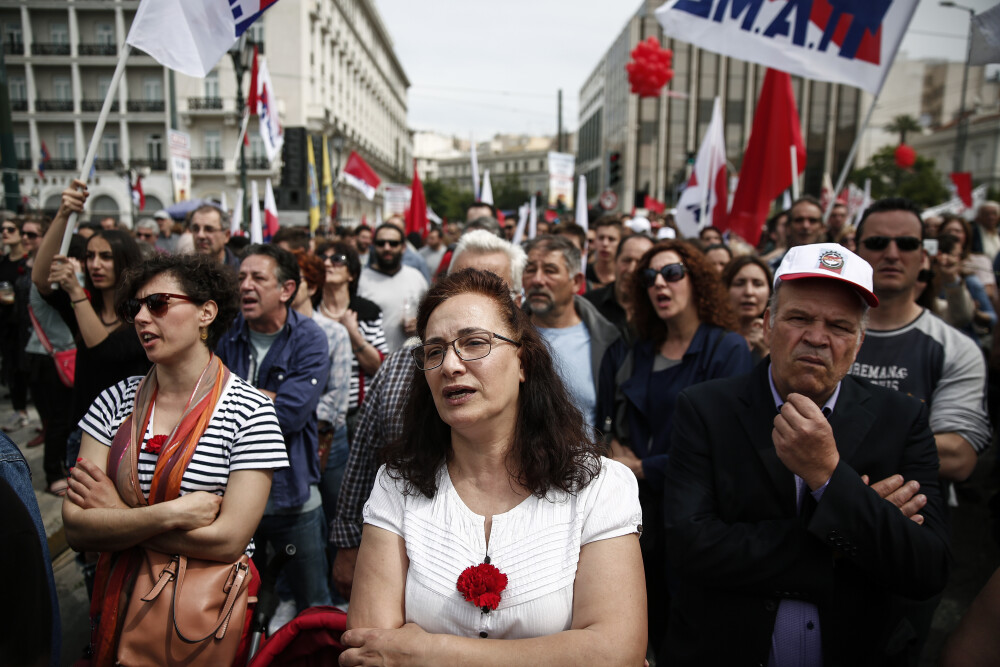 15.000 de oameni au iesit in strada in Grecia, in cele mai mari orase din tara. Pentru ce protesteaza grecii - Imaginea 6