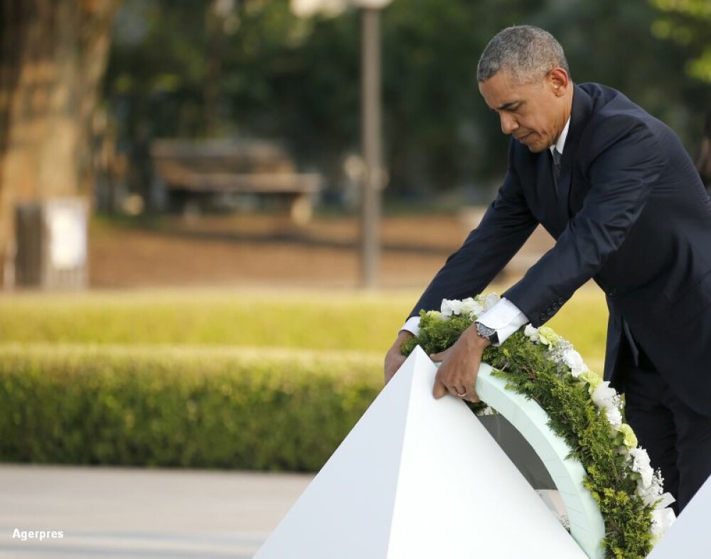 Vizita istorica a lui Barack Obama la Hiroshima. 