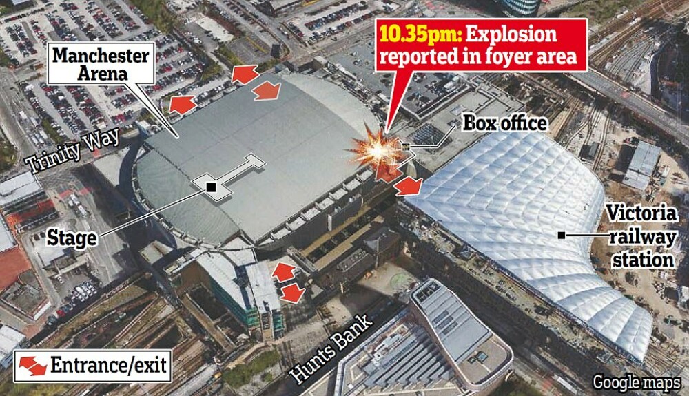 Atac terorist la Manchester Arena: 22 morti si 59 de raniti. Ce se stie pana acum despre suspectul principal, Salman Abedi - Imaginea 8