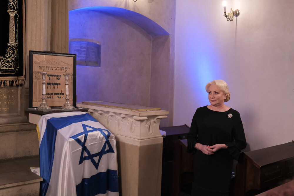 Viorica Dăncilă, la Auschwitz. Premierul a participat la Marşul Vieţii. VIDEO - Imaginea 6