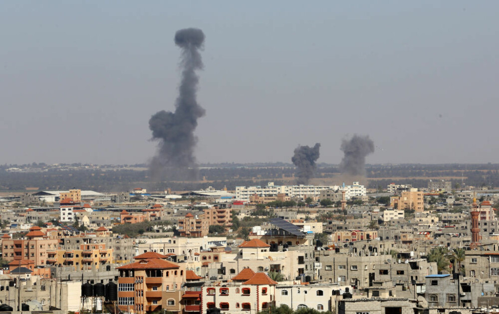 430 de rachete trase din Gaza. Momentul în care Israelul răspunde: 220 de atacuri aeriene - Imaginea 14