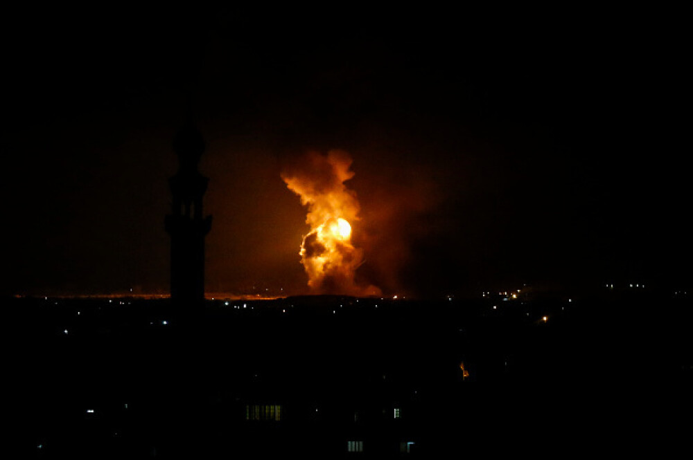 430 de rachete trase din Gaza. Momentul în care Israelul răspunde: 220 de atacuri aeriene - Imaginea 8