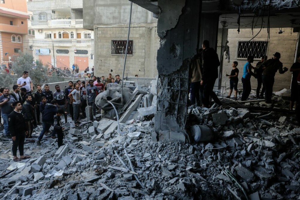 Cum arată Fâșia Gaza după ce a fost bombardată de Israel. Imagini cutremurătoare - Imaginea 6