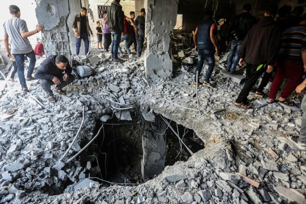 Cum arată Fâșia Gaza după ce a fost bombardată de Israel. Imagini cutremurătoare - Imaginea 5