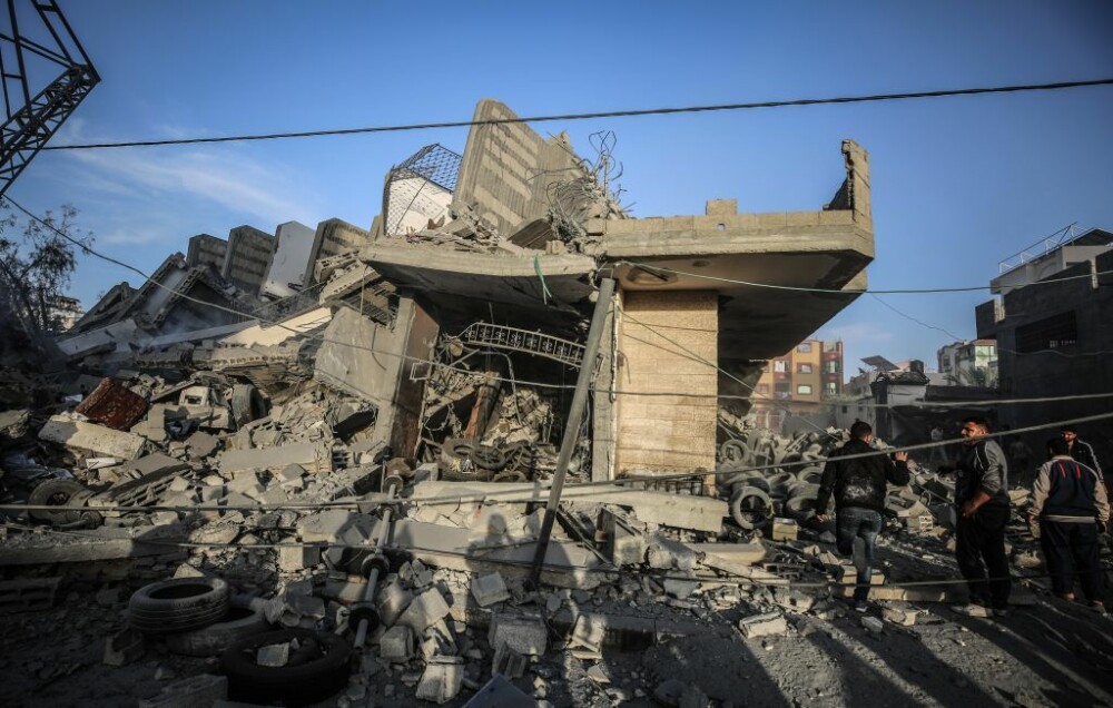 Cum arată Fâșia Gaza după ce a fost bombardată de Israel. Imagini cutremurătoare - Imaginea 4