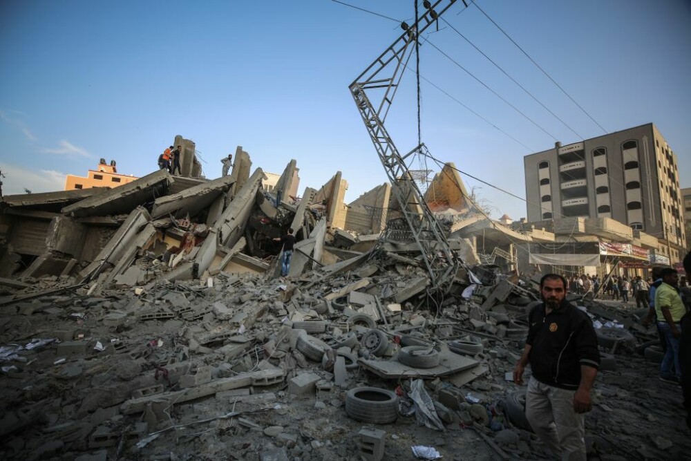 Cum arată Fâșia Gaza după ce a fost bombardată de Israel. Imagini cutremurătoare - Imaginea 1