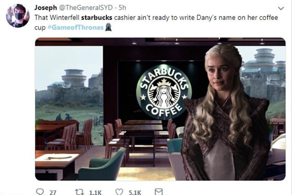 Reacția HBO după ce într-o scenă din Game of Thrones a apărut un pahar de cafea - Imaginea 3