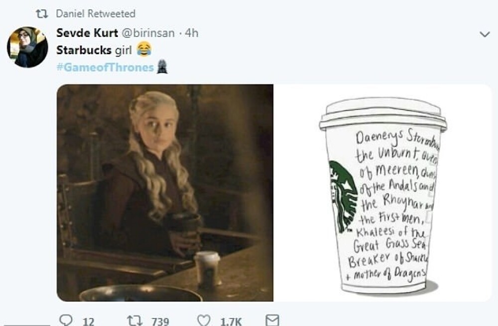 Reacția HBO după ce într-o scenă din Game of Thrones a apărut un pahar de cafea - Imaginea 6