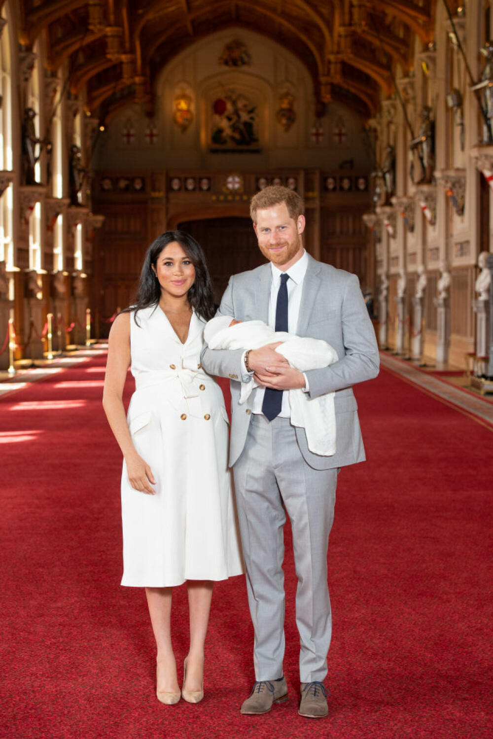 Primele imagini cu fiul lui Harry și Meghan. Cum arată bebelușul regal. GALERIE FOTO - Imaginea 3
