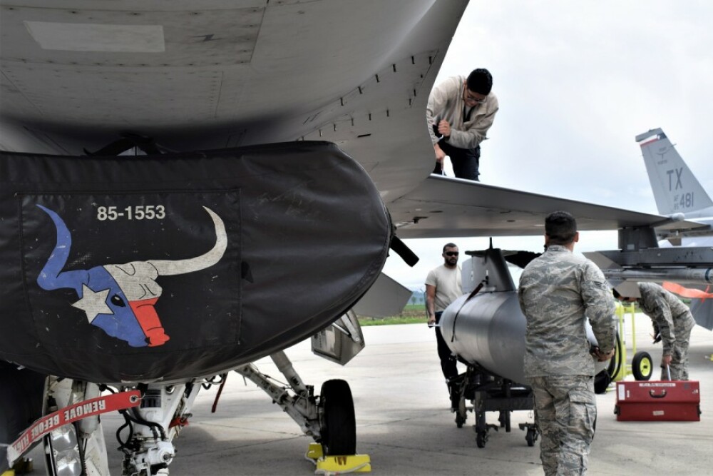 SUA au trimis 10 avioane de luptă într-o misiune în România. Care e motivul - Imaginea 2