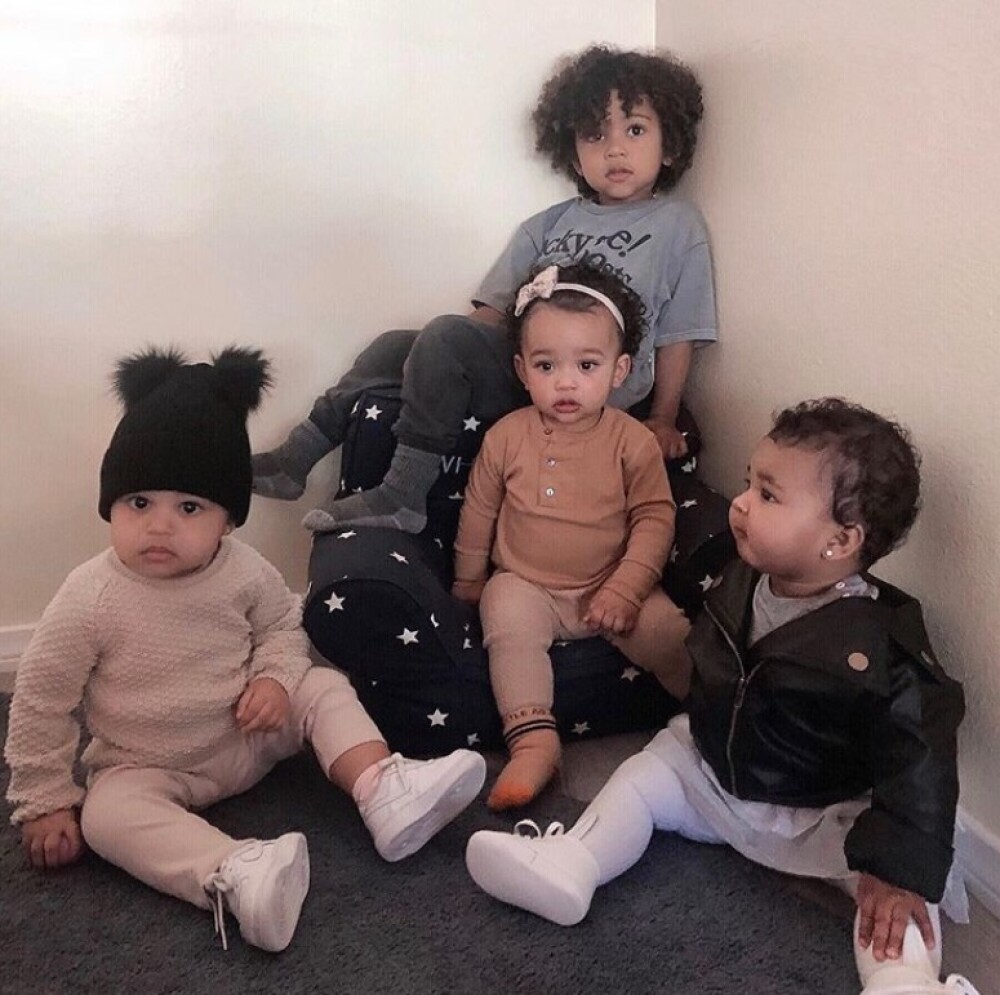 Prima imagine cu al 4-lea copil al lui Kim Kardashian și Kanye West. Ce nume are. FOTO - Imaginea 5