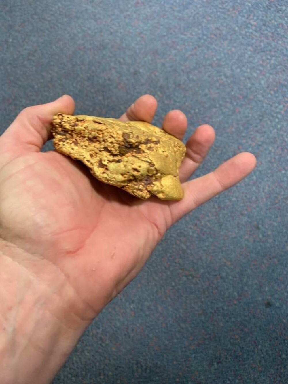 A găsit o pepită de aur, de 1,4 kilograme, estimată la 100.000 de dolari - Imaginea 3